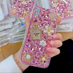 iPhone XR Pink Luxury Diamond Case